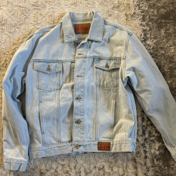 Guess Other - Guess Men's Light Blue Denim Jacket